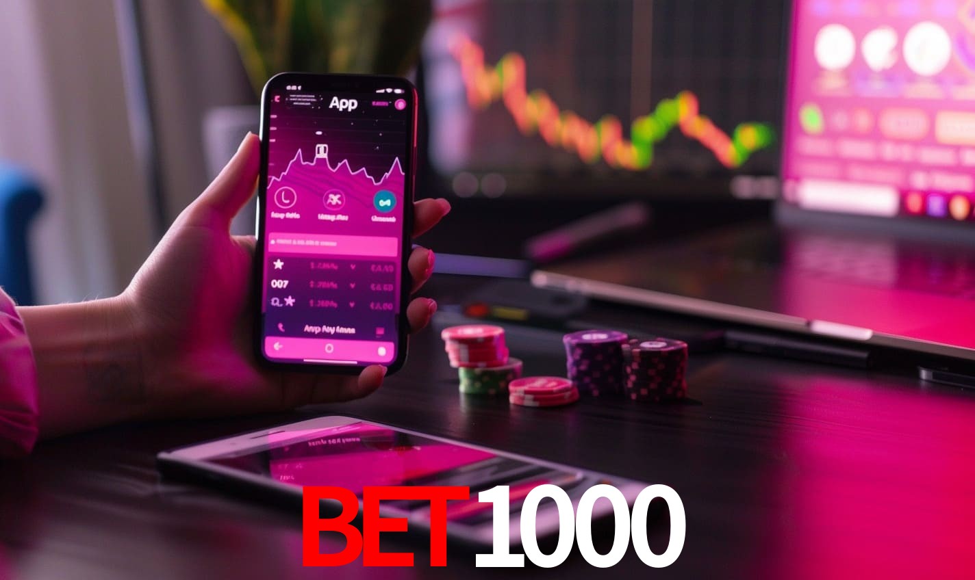 Comparação APP mobile vs versão web da BET1000
